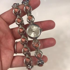 Adjustable watch w/ matching bracelet